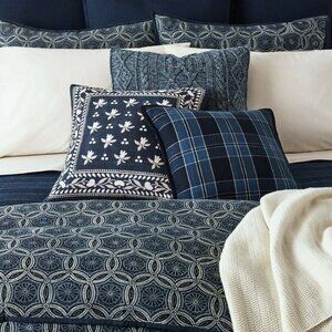 Ralph Lauren - Artisan Loft - Queen Comforter Blue